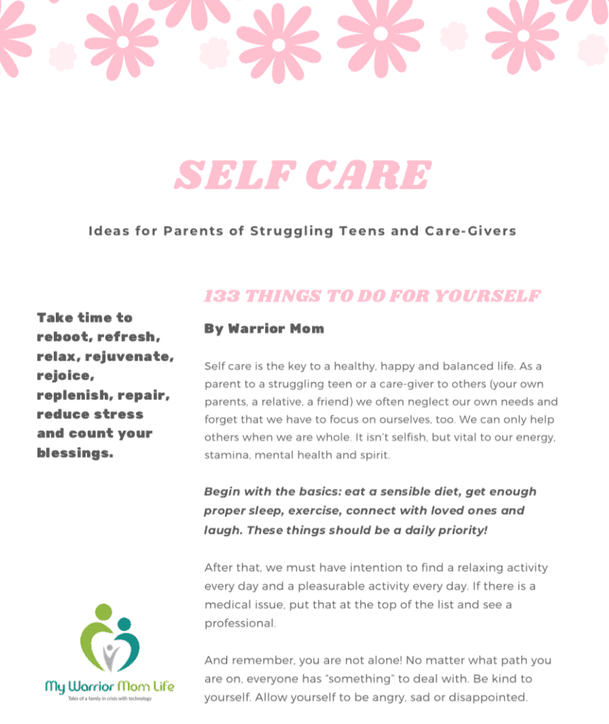 Self Care - 133 Things to Do For Yourself