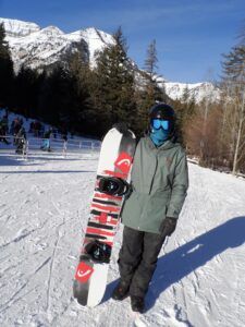 Snowboarding at Sundance