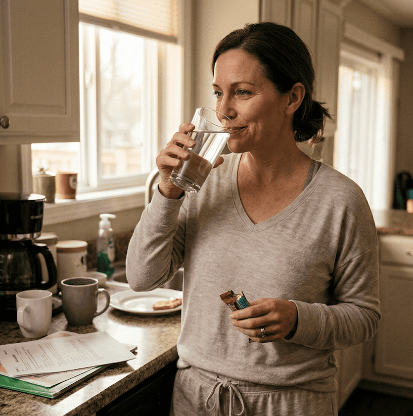 hydrate & protein snack